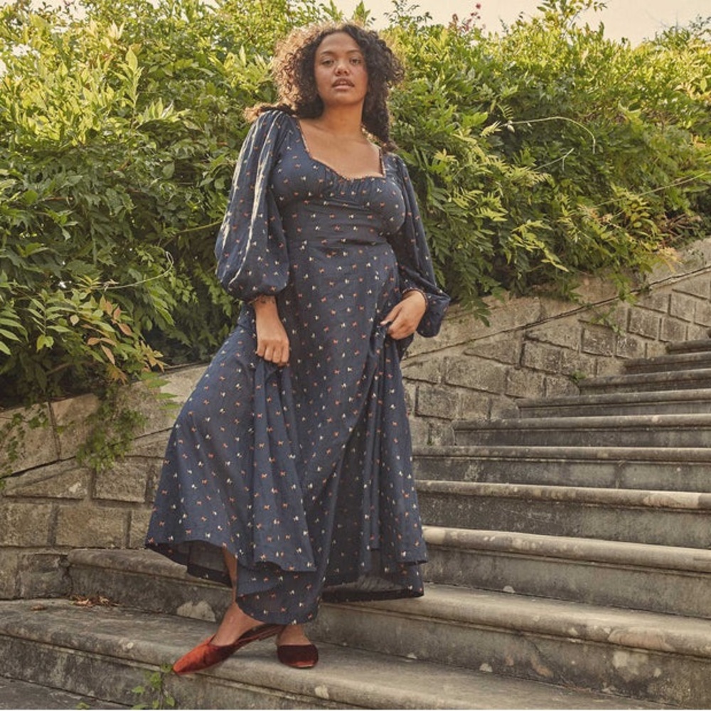 DOEN CAROLINA EMBROIDERED ORGANIC COTTON DRESS- SOLD OUT 😍
